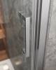 Душевая дверь Cezares Molveno MOLVENO-BF-3-100-C-Cr-IV профиль хром глянцевый, стекло прозрачное, 100x195 фото 2