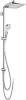 Душевая стойка Hansgrohe Crometta E 240 1jet Showerpipe Reno 27289000 EcoSmart фото 2