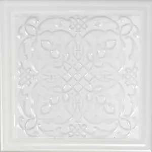 Декор Monopole Armonia B Blanco 15x15