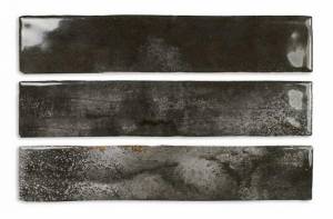 Керамическая плитка Dna Tiles Enamel 123144 Charcoal 5x25