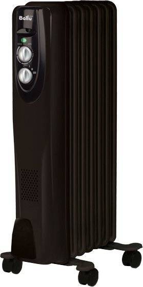 Напольный обогреватель Ballu Classic Black BOH/CL-07BRN 7 секций