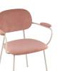 Стул Stool Group Кэрол FDC9124 OTE-MOD200 F400 пыльно-розовый серые ножки фото 4