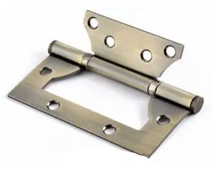 Петля дверная без врезки Morelli RFH 100х75х2.5 AB (Античная бронза)