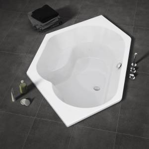Акриловая ванна Riho Bathtubs B010011005 Winnipeg - plug & play