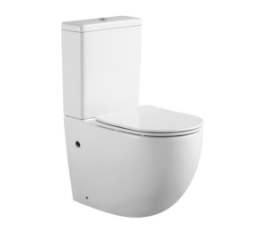Унитаз-компакт Splendy Light LI10163FYWG безободковый, сиденье микролифт, Crystal glaze, белый
