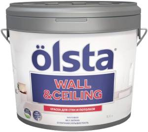 Краска интерьерная для стен и потолков Olsta Wall&Ceiling база C 84C Reindeer 9л