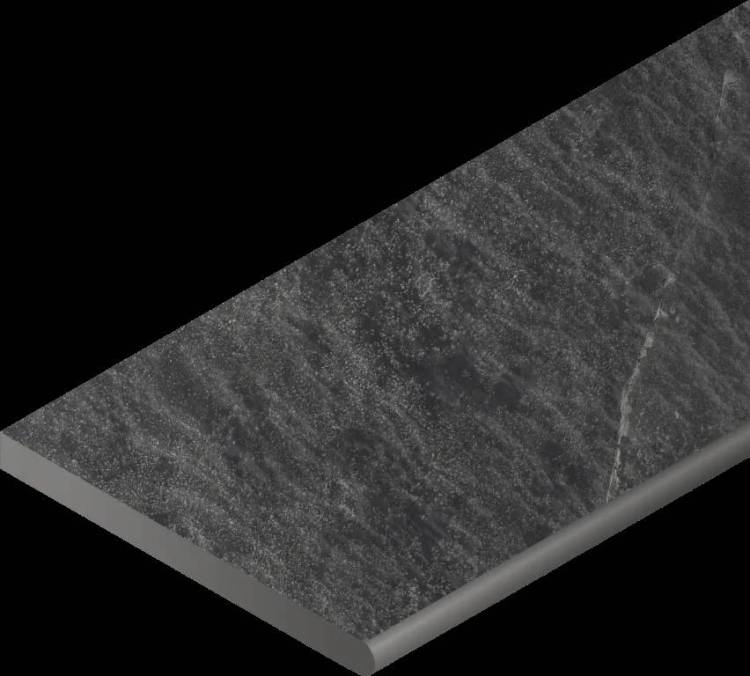 Ступень Italon Материя X2 620090001206 Титаниум закругленный правый 30x120