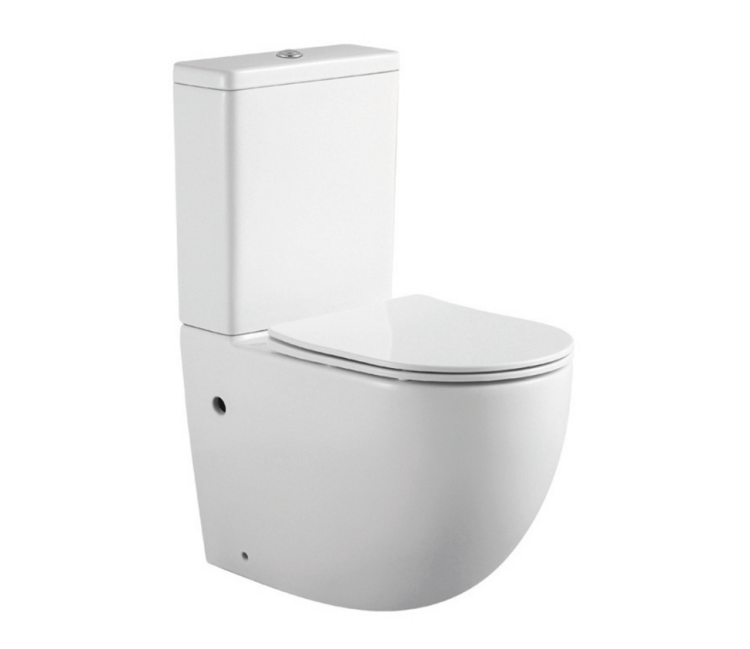 Унитаз-компакт Splendy Light LI10163FYWG безободковый, сиденье микролифт, Crystal glaze, белый