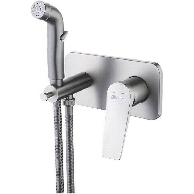 Гигиенический душ Lemark Bronx LM3720GM графит, со смесителем, с внутренней частью