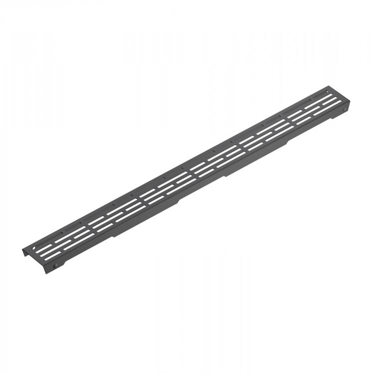 Решетка для трапа Wonzon & Woghand WW-651700P-MB перфорированная, 70 см, черный матовый