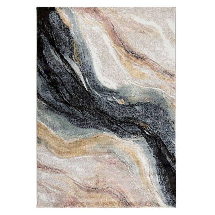 Ковер Elsa L624A Beige/Navy 0.8x1.5 м