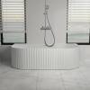 Акриловая ванна Cerutti Spa Ceza'S CT9765 белая, 170x80 фото 3