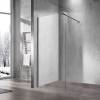 Душевая перегородка Vincea Walk-in VSW-1H700CLGM 700x2000, вороненая сталь, стекло прозрачное