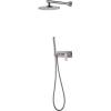 Душевой комплект Boheme Spectre 454-NB Nickel Brush, с внутренней частью