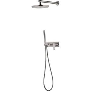 Душевой комплект Boheme Spectre 454-NB Nickel Brush, с внутренней частью