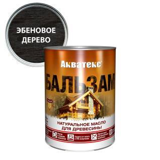 Масло для древесины Акватекс Бальзам эбеновое дерево 0.75 л