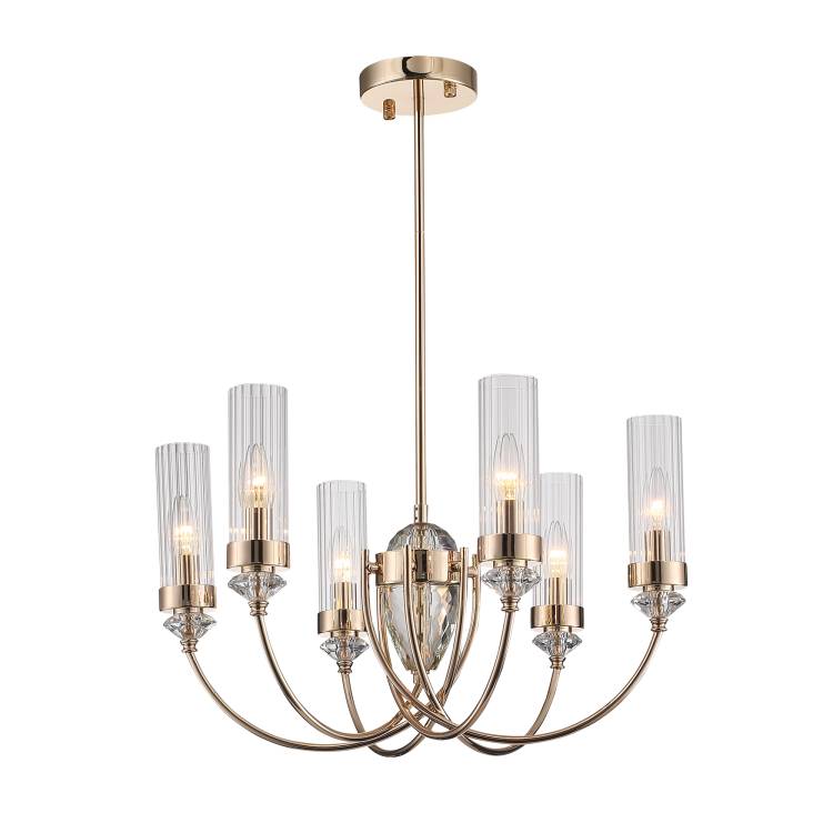 Хрустальная люстра на штанге ST Luce Элегра SL1402.203.06