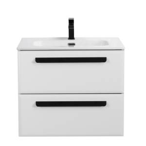 Тумба под раковину Cezares ECO-CER-N-700-2C-SO-BL Bianco Lucido, 70x45.7x50