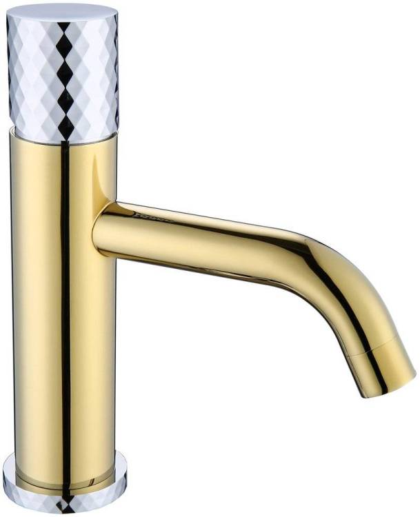 Смеситель для раковины Boheme Stick 121-GCR Gold Diamond Chrome