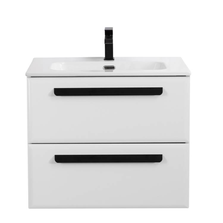 Тумба под раковину Cezares ECO-CER-N-700-2C-SO-BL Bianco Lucido, 70x45.7x50