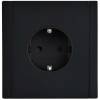 Розетка 1-местная с заземлением IEK Forte&Piano FP-R11-16-M-K02 черный фото 5