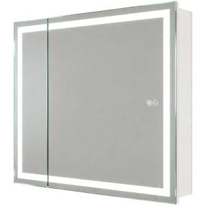 Зеркало-шкаф Uperwood Tanos ZTanos80w с подсветкой, 80x70 см