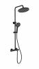 Душевая стойка Wonzon & Woghand WW-B2091-A-MB с термостатом, черный