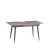 Стол обеденный Tetchair Balmoral 21860 серый, черный 120(160)x80x75 фото 5