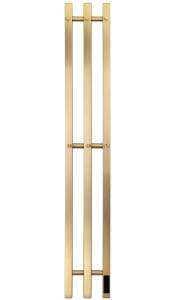 Полотенцесушитель электрический Comfysan Alto-K 018429 EC-3 120/12 золото гальваника