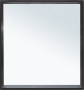Зеркало Allen Brau Reality 70 1.32017.BB с LED подсветкой, черный брашированный, 750x700x140