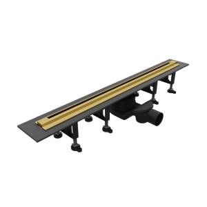 Душевой лоток RGW SDR-55GB 79215580-06 золото brush, 80 см