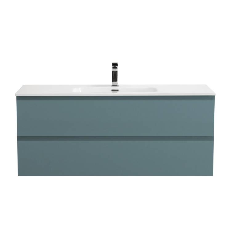 Тумба под раковину BelBagno KRAFT-1200-2C-SO-AO Голубой матовый, 120x45.5x50