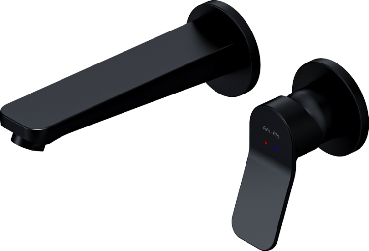 Смеситель для раковины AM.PM X-Joy F85A72622 С ВНУТРЕННЕЙ ЧАСТЬЮ, черный