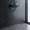 Душевой лоток Am.Pm MasterFlow W01SC-U11-060-04BM универсальный затвор Tile 60см, черный матовый фото 5