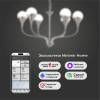 Подвесной светильник Eurosvet Calyx 60169/6 никель Smart фото 3