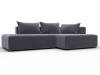 Диван угловой Лига Диванов Лига-103 134817 Серый
