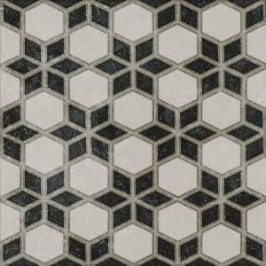 Декор Kerama Marazzi Фреджио VT/A297/SG1544N 4 Черно-Белый 20x20