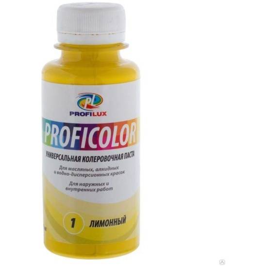 Колорант универсальный Profilux Proficolor 01 лимонный 100 мл