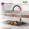 Смеситель для кухни Iddis Ikon IKNMGFFi05 с каналом для фильтрованной воды, хром, черный фото 6
