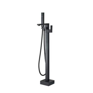 Смеситель для ванны Boch Mann Albano black BM8923 напольный, черный матовый