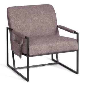 Кресло Tetchair Charli lux 24904 VT shape wood rose, велюр, букле