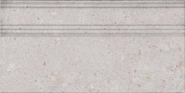 Плинтус Kerama Marazzi Риккарди FME015R серый светлый матовый обрезной 20x40
