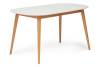 Стол обеденный Tetchair Max 10462 белый/натуральный (бук) 80x75x140 фото 2