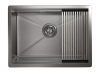 Мойка кухонная Granula Kitchen Space KS-6045U сталь сатин фото 3