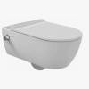 Унитаз подвесной beWash Melville HRKA052N3VE0W5SZ0 безободковый, с форсункой биде