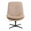 Кресло Tetchair Cosmo 25273 VT shape latte велюр, букле фото 6