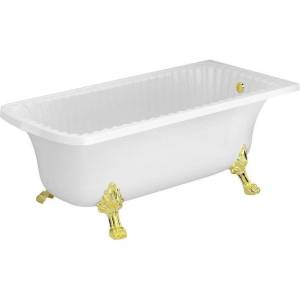 Ванна из искусственного камня Migliore Olivia 25447 174x80 золото