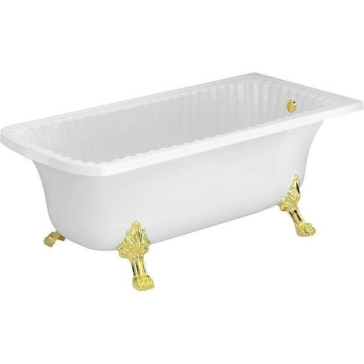 Ванна из искусственного камня Migliore Olivia 25447 174x80 золото