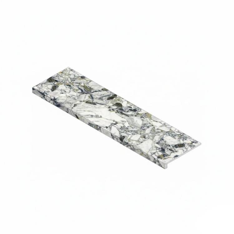 Ступень Atlas Concorde Russia Forte dei Marmi Quark 620070002669 Ceppo Apuano Forest Scalino Frontale 33x80