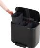 Мусорное ведро Brabantia Bo Pedal Bin 121104 11 + 11 + 11 л фото 11